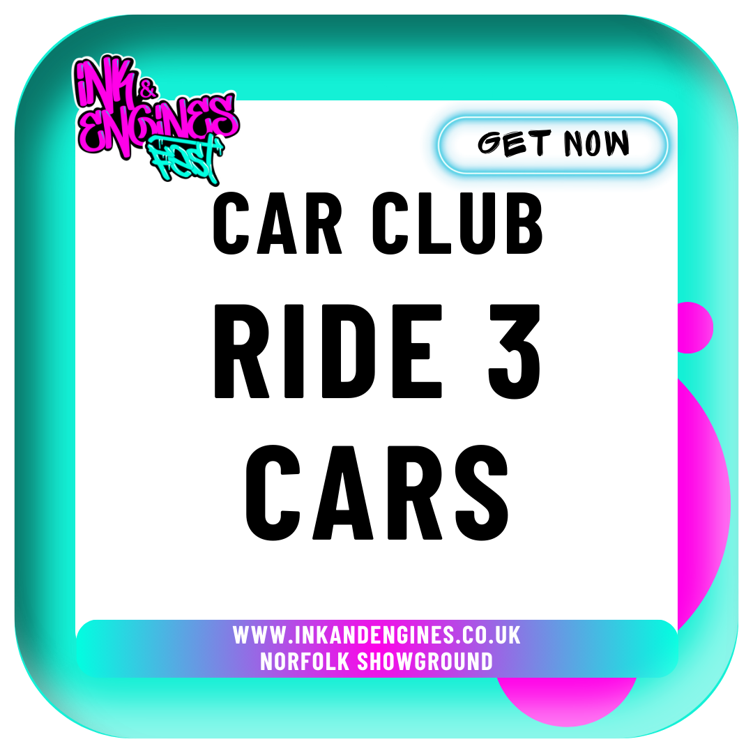 CAR CLUB DRIVER TICKETS | (PASSENGERS MUST BE ADDED SEPARATELY)